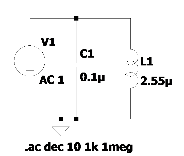 Tank circuit schematic
